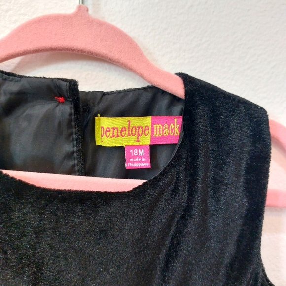 Black Polka Dot Formal Baby Dress - Picture 5 of 5